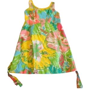 Preowned Lilly Pulitzer Women's DELIA Multi-Color Shift‎ Dress Size 0